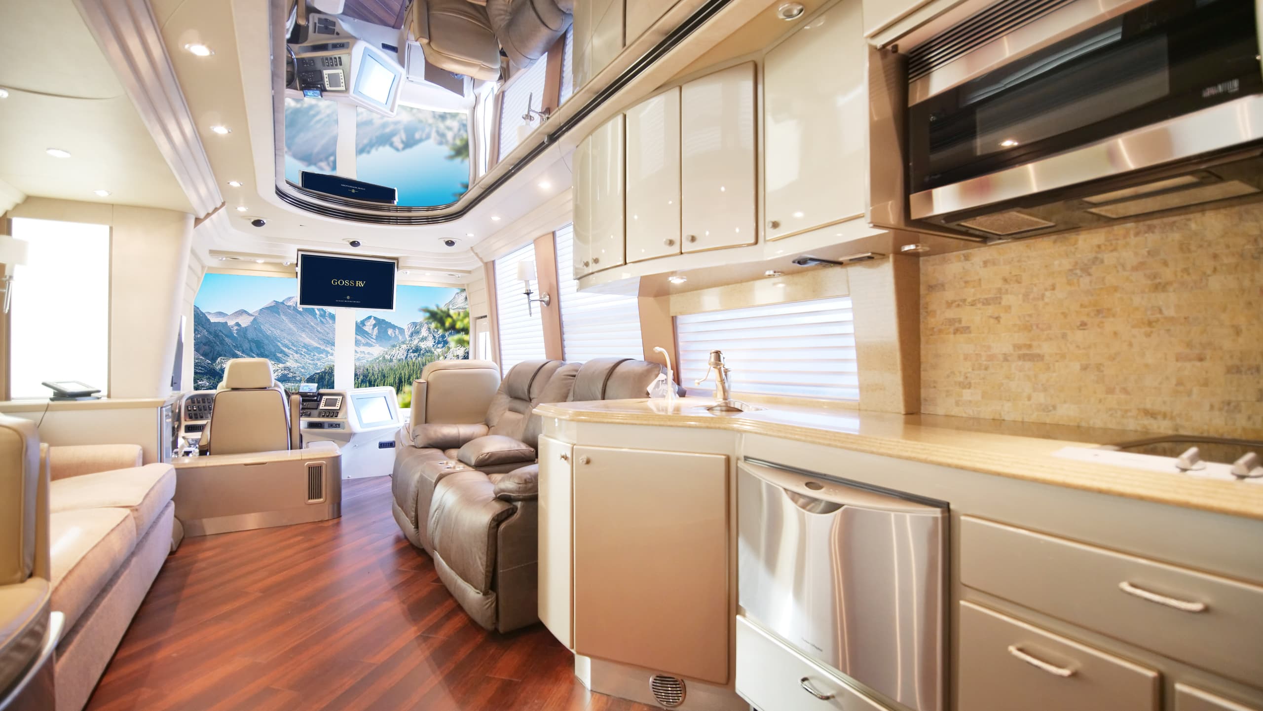 Interior of RV