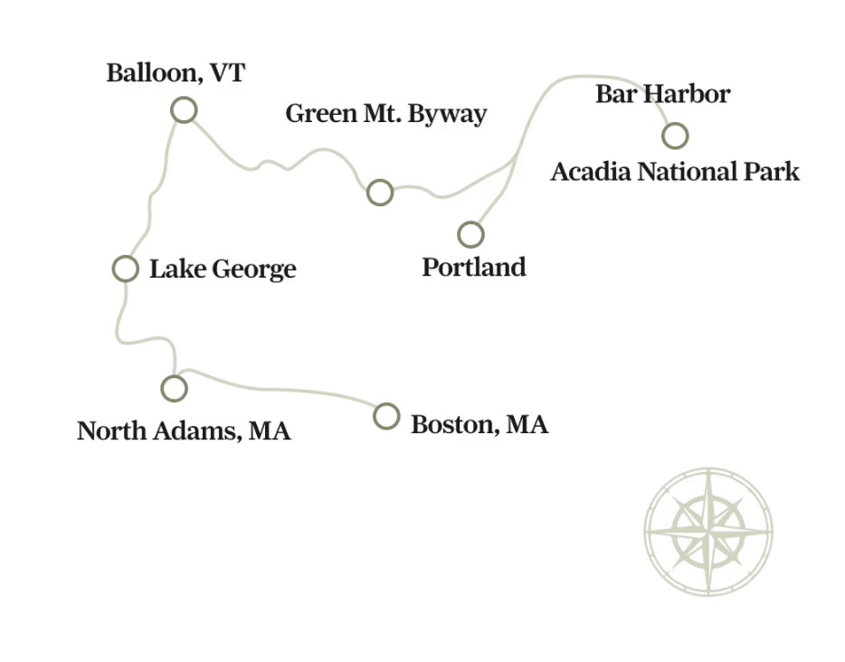 New England Map