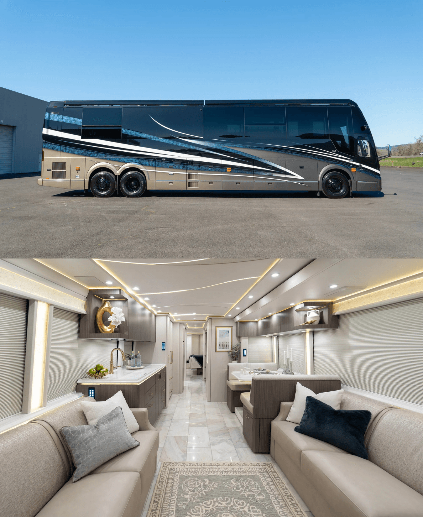 Rent a Luxury RV: Our Coaches