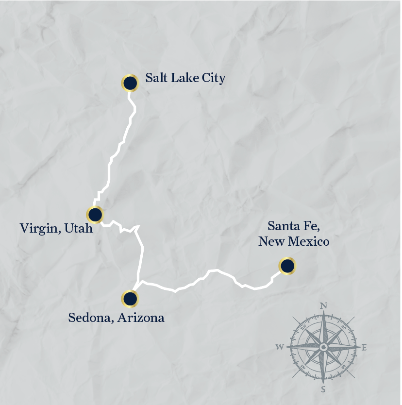Southwest Tour Map